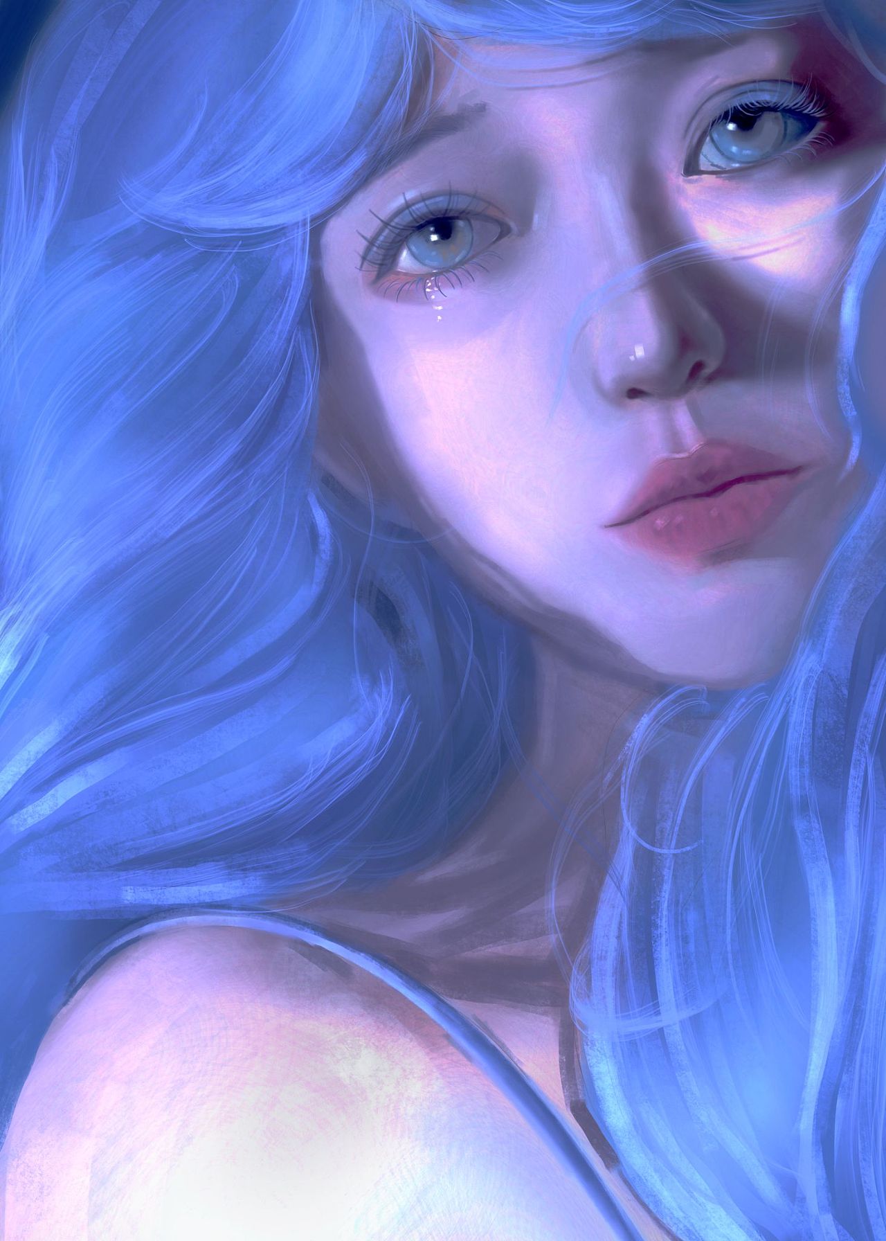 厚涂人物|插画|艺术插画|zyv周颖羽 - 原创作品 - 站酷 (zcool)