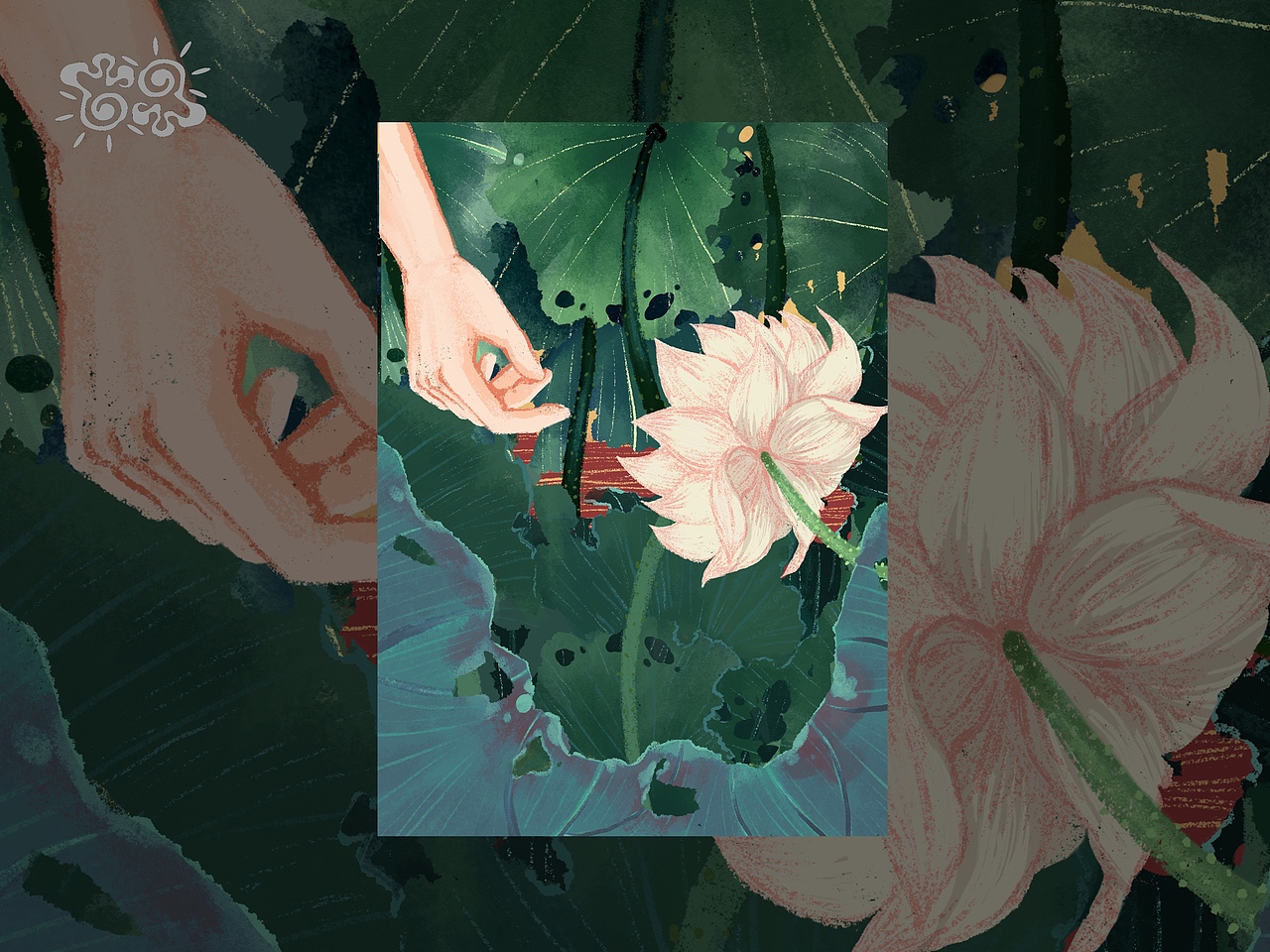 系列插画-《同·手·同·脚》（图ZMjMwNDA2MDEy） - 创作习作 - 站酷设计师棠朝原创素材 - 站酷ZCOOL
