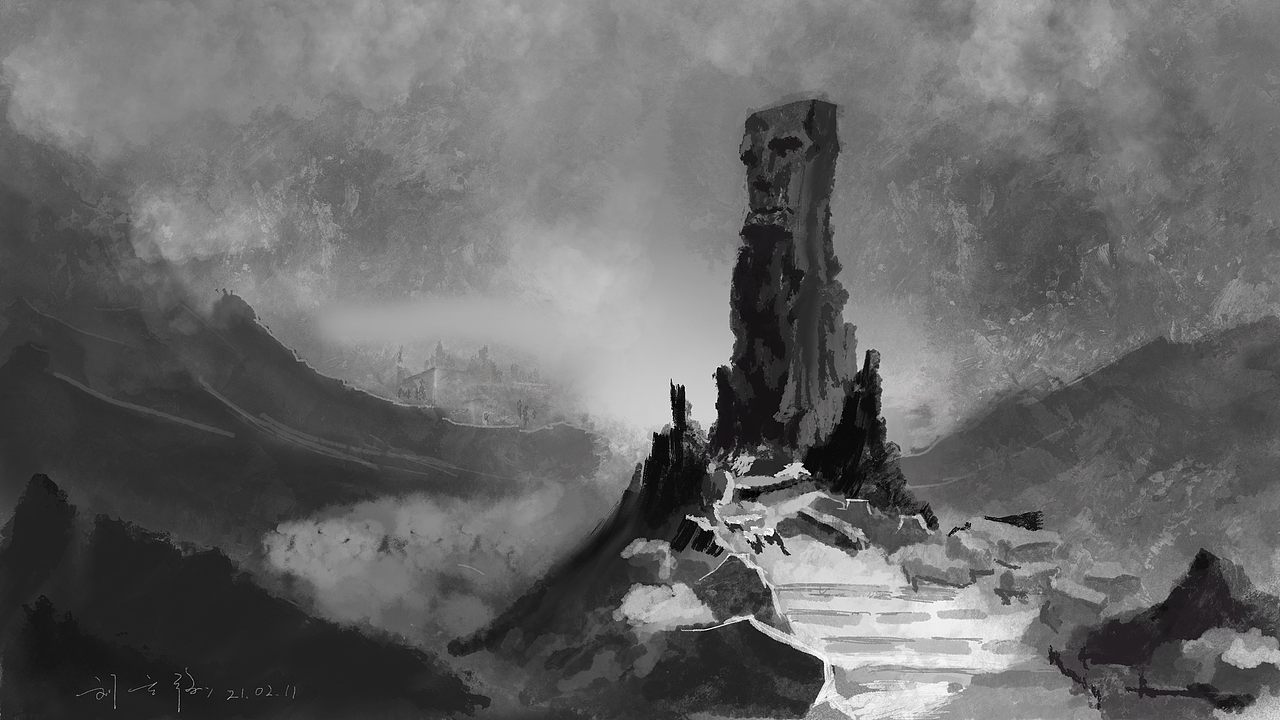 氛围练习（图ZMjY4NTU4MzM2） - 概念设定 - 站酷设计师若宣不才原创素材 - 站酷ZCOOL