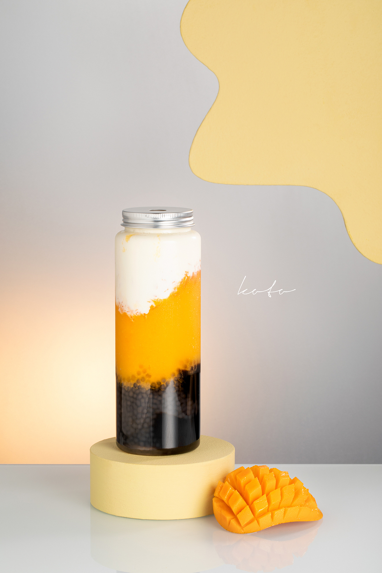 自然逗饮品拍摄