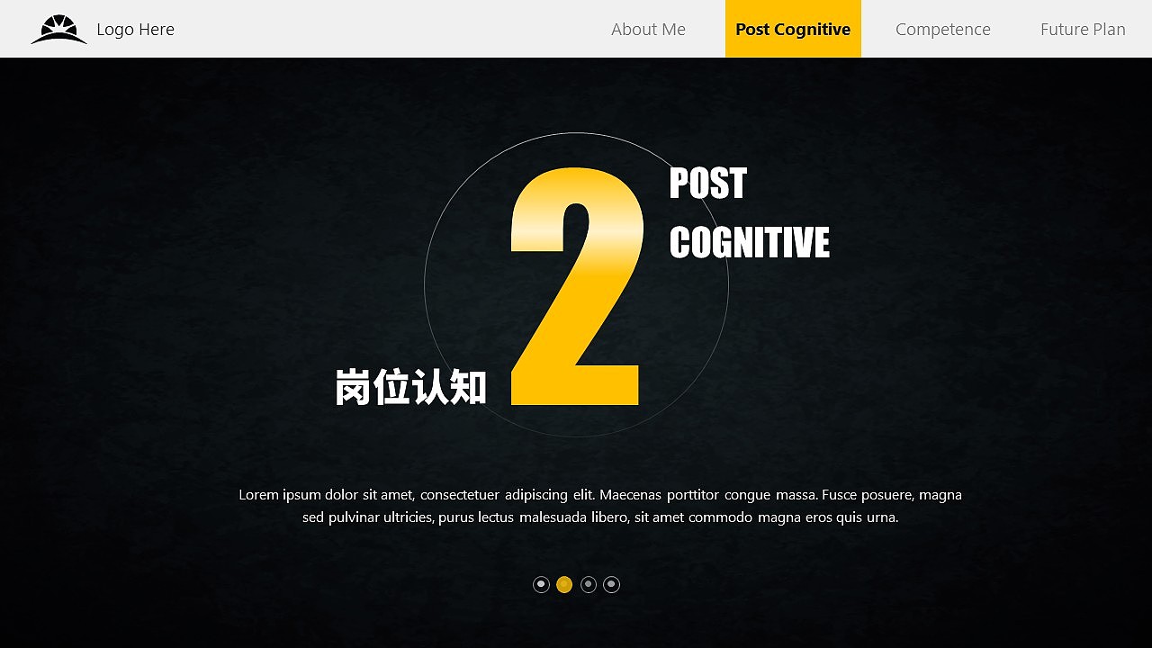 【归一演示】大气求职简历述职报告双封面封尾网页扁平化黑金商务报告PPT模板（图ZNzk2Nzg4NjQ=） - PPT/Keynote - 站酷设计师归一演示原创素材 - 站酷ZCOOL