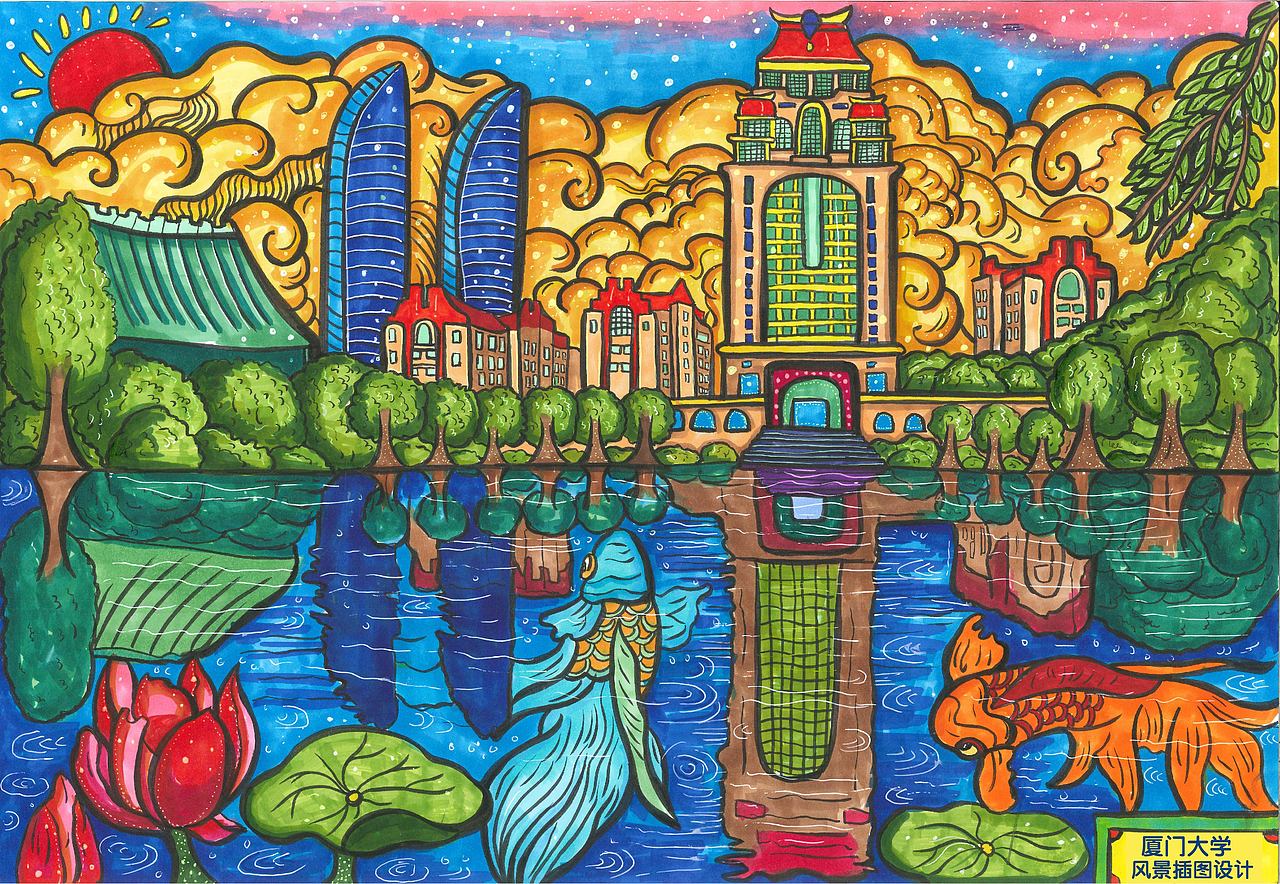 国潮礼风厦门文创设计