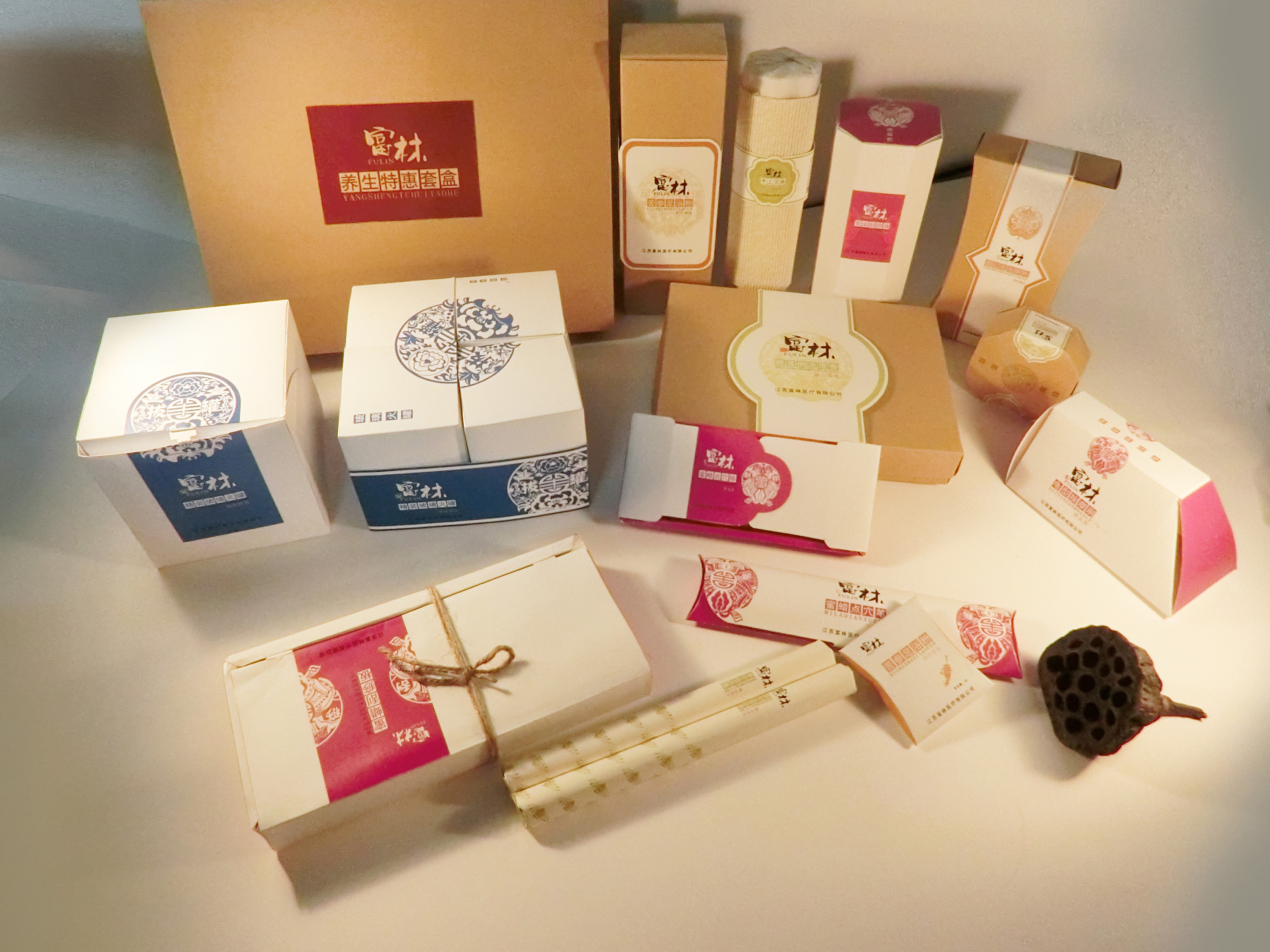 养生产品的包装