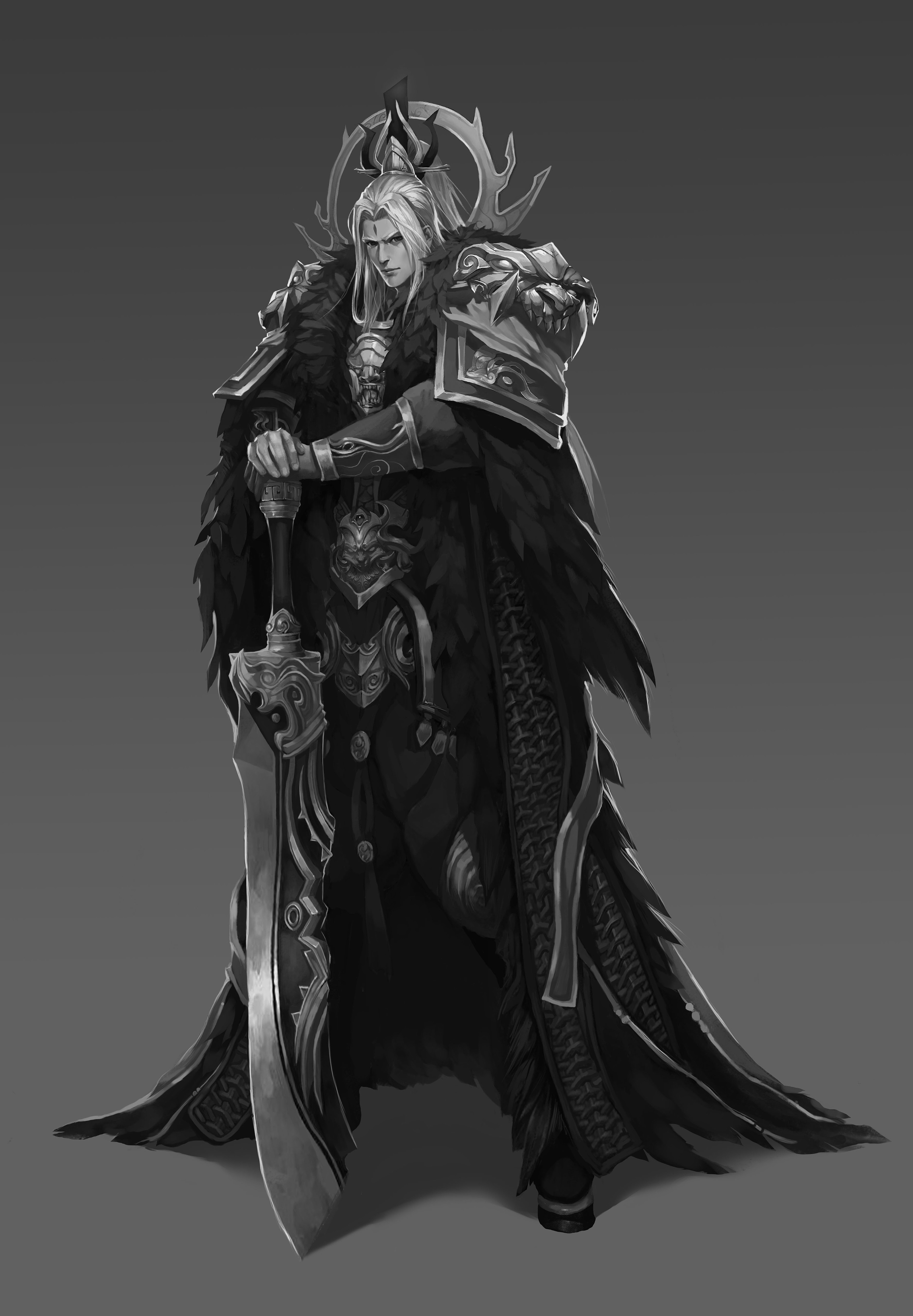 仙侠风人设|插画|游戏原画|爱吃鱼的板栗 - 原创作品 - 站酷 (zcool)