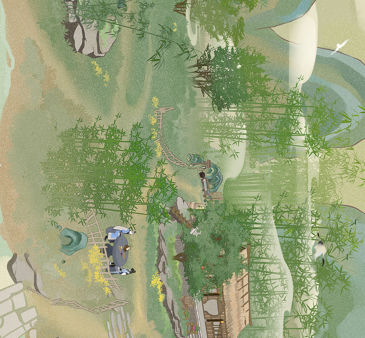 逆水寒江湖长条（图ZMjM4MTcyOTM2） - 商业插画 - 站酷设计师郭小天__原创素材 - 站酷ZCOOL