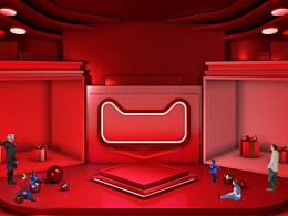 場(chǎng)景合集渲染