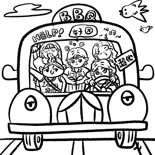 在路上（圖ZMjc3MDEwMzg0） - 兒童插畫 - 站酷設計師何不留原創(chuàng)素材 - 站酷ZCOOL