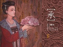 【敦煌供养人】隋代-《承》