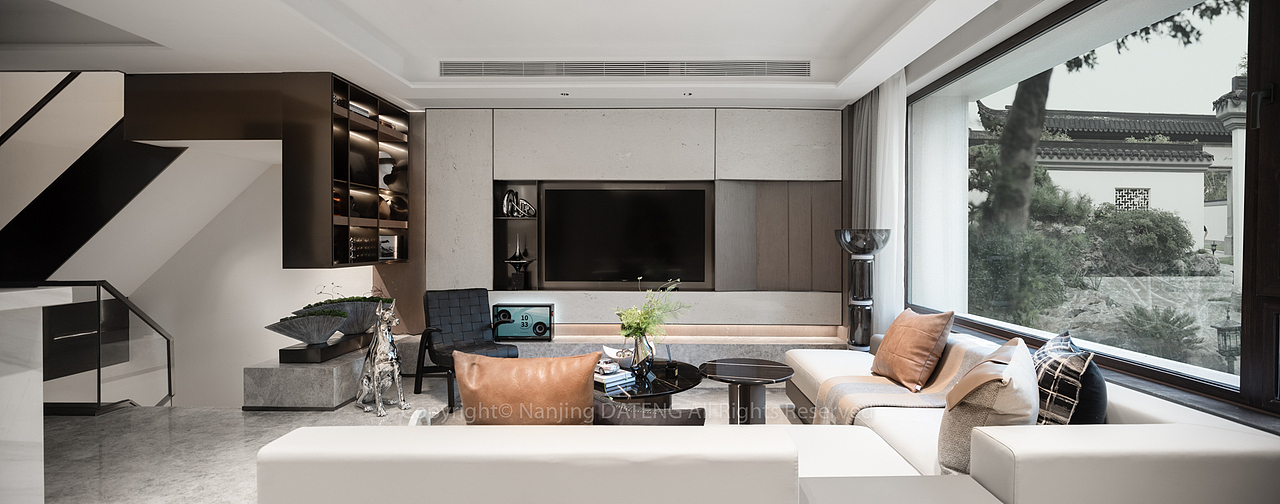 烟台龙湖别墅140下叠/样板房空间拍摄/重庆诺瑞设计