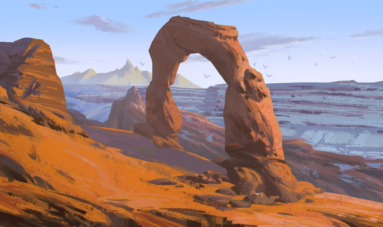 写生风景。（图ZMTAyOTI2NTQw） - 游戏原画 - 站酷设计师绘画的苏航原创素材 - 站酷ZCOOL