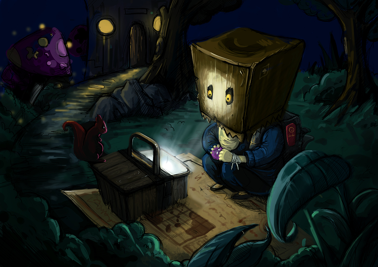 练习（图ZMTkzOTA3MjI0） - 绘本 - 站酷设计师Yukabo原创素材 - 站酷ZCOOL