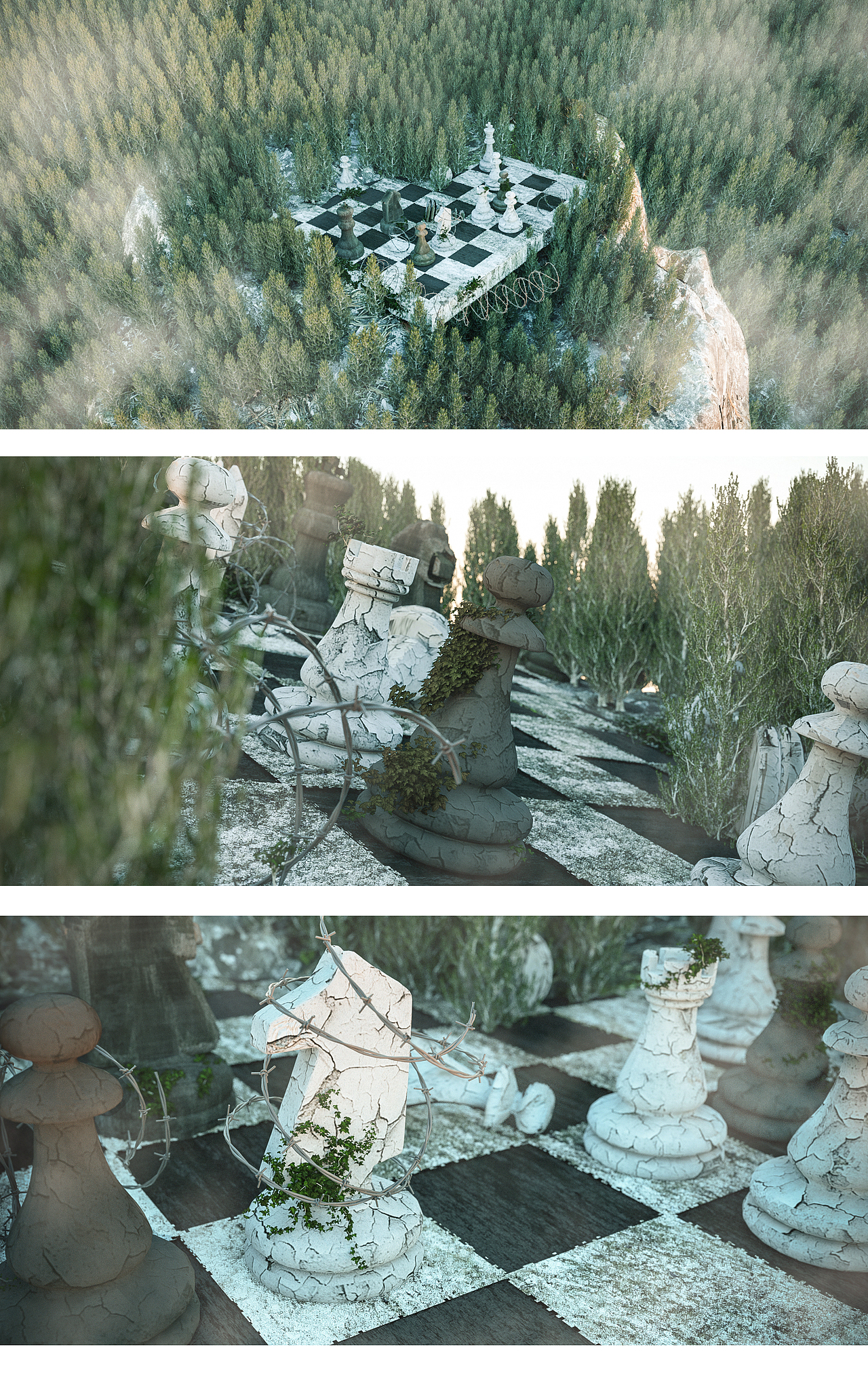 超现实三维C4D场景