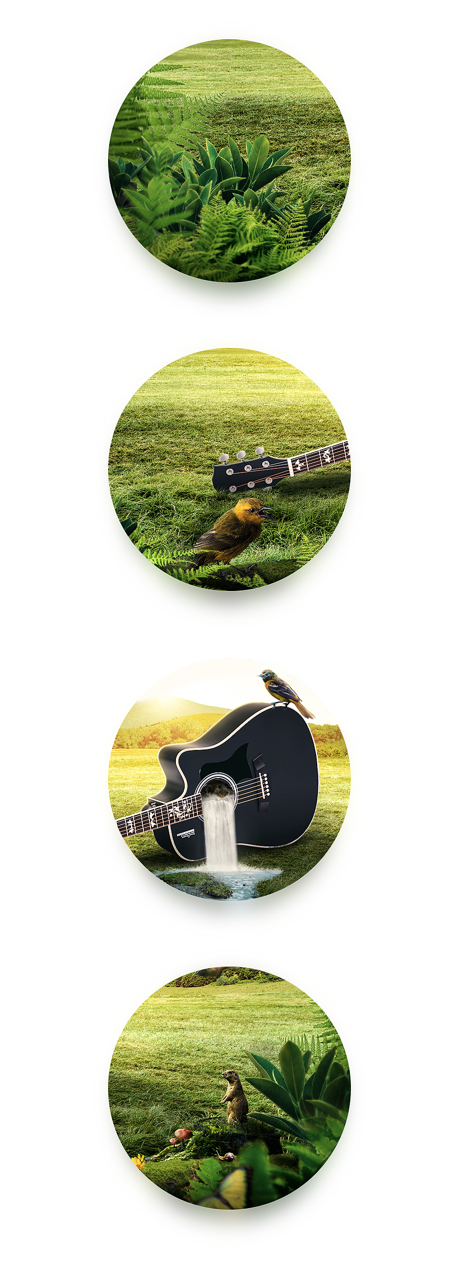 吉他创意合成海报（图ZMTAyNTcxODY0） - 运营设计 - 站酷设计师L__Min原创素材 - 站酷ZCOOL