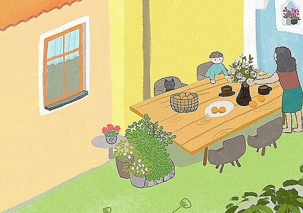 橙色的房子（图ZMjY1OTkyMTcy） - 创作习作 - 站酷设计师小也still原创素材 - 站酷ZCOOL