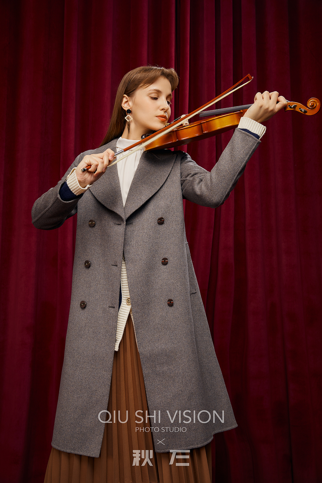 scofield女装电商kv棚拍 双十一活动图拍摄 电商大片