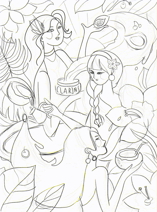 #my CLARINS寻找天然好食肌#肌食同源·食之四季