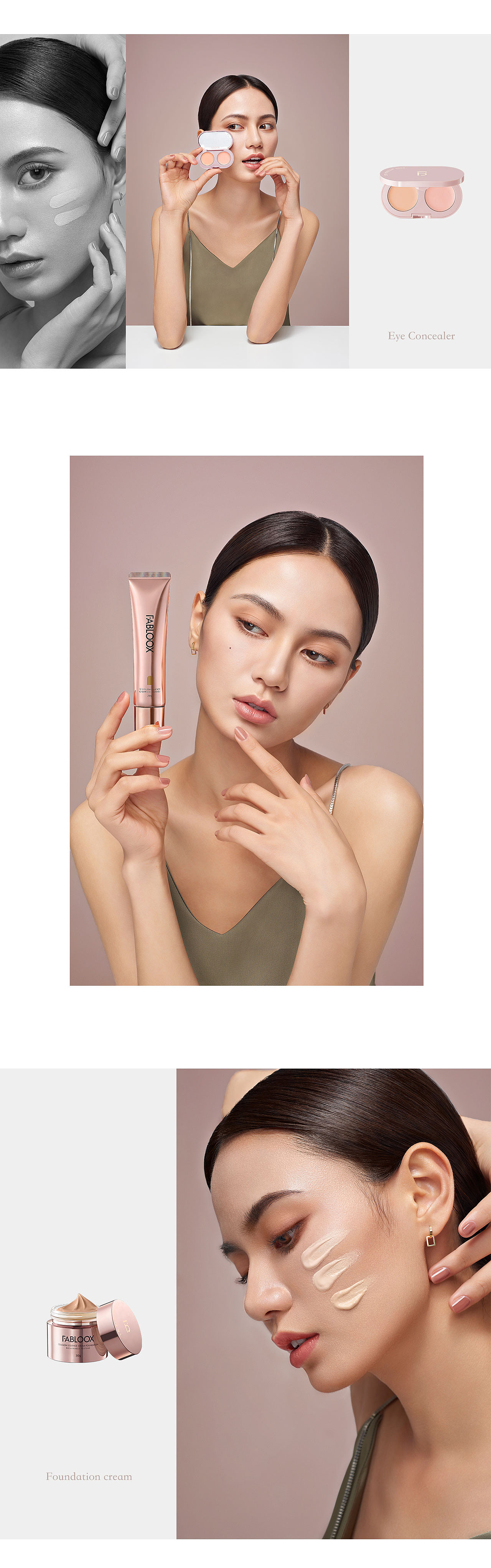 FABLOOX 美妆品牌项目拍摄策划（图ZMjUyNTI5NDM2） - 人像摄影 - 站酷设计师FLORET_WANG原创素材 - 站酷ZCOOL