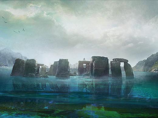 2016.3-2016.7電視劇《上古情歌》場(chǎng)景設(shè)定2（個(gè)人主頁(yè)-ZMzEyMjEwMTI=） - 設(shè)定/分鏡 - 站酷設(shè)計(jì)師路匙_小五原創(chuàng)素材 - 站酷ZCOOL