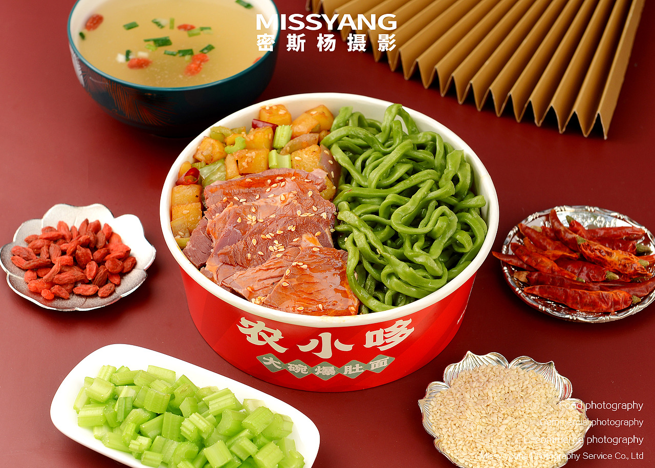 爆肚面小吃|食品摄影|美食摄影|外卖拍摄×郑州密斯杨