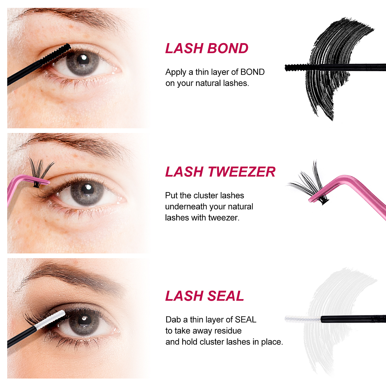 睫毛胶水亚马逊主图（图ZMzMzNjYxMTgw） - 海报 - 站酷设计师小黄吃不动了原创素材 - 站酷ZCOOL