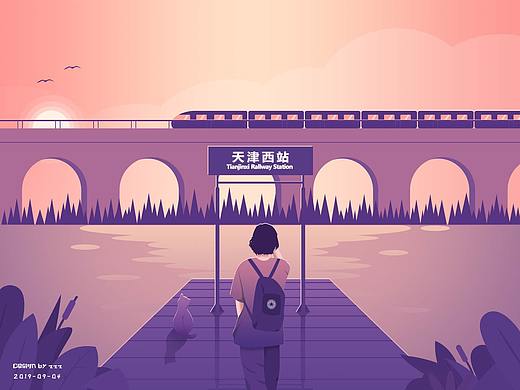 近期插画练习（4）（个人主页-ZMzkwODgwNDg=） - 创作习作 - 站酷设计师熊猫糖原创素材 - 站酷ZCOOL