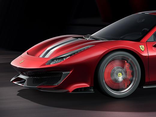 Ferrari 488 CGI