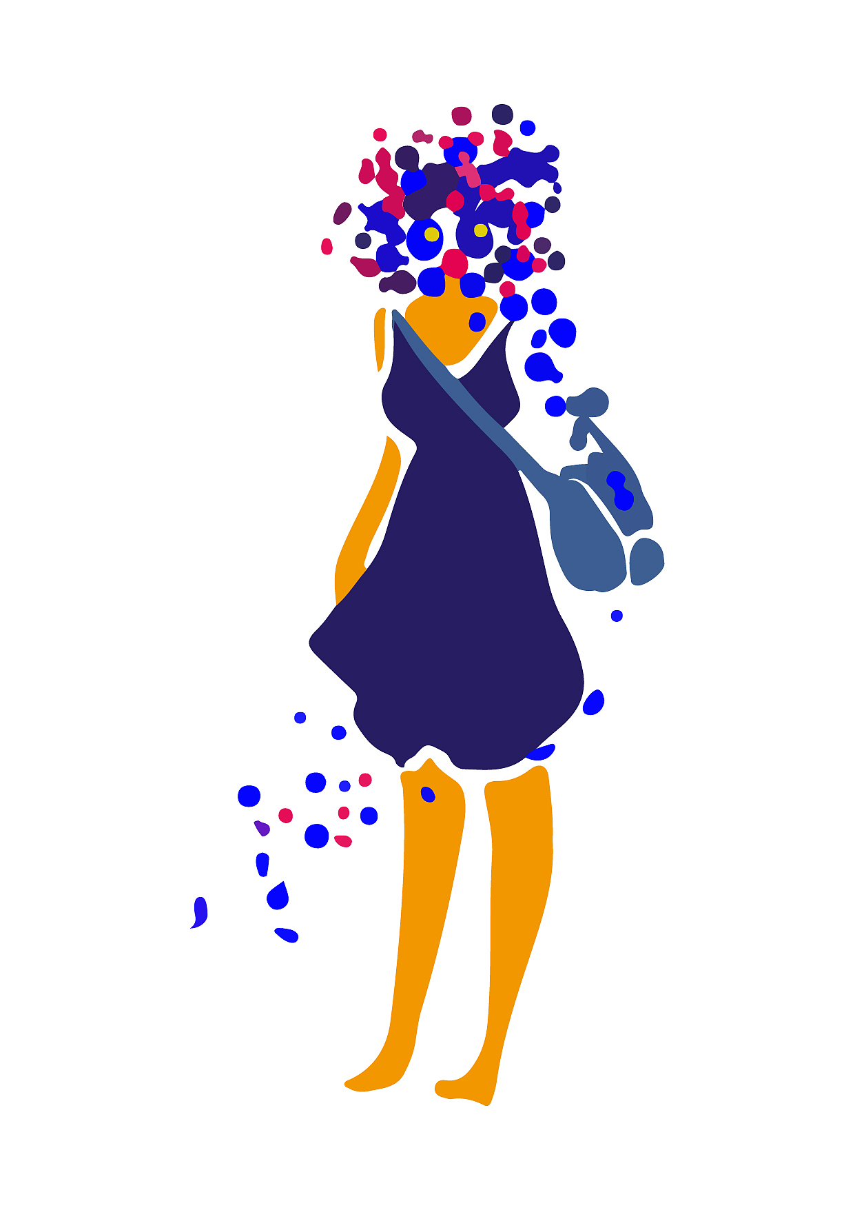 有关爱的主题（图ZMjQwODE3OTM2） - 新锐潮流插画 - 站酷设计师潮老头原创素材 - 站酷ZCOOL