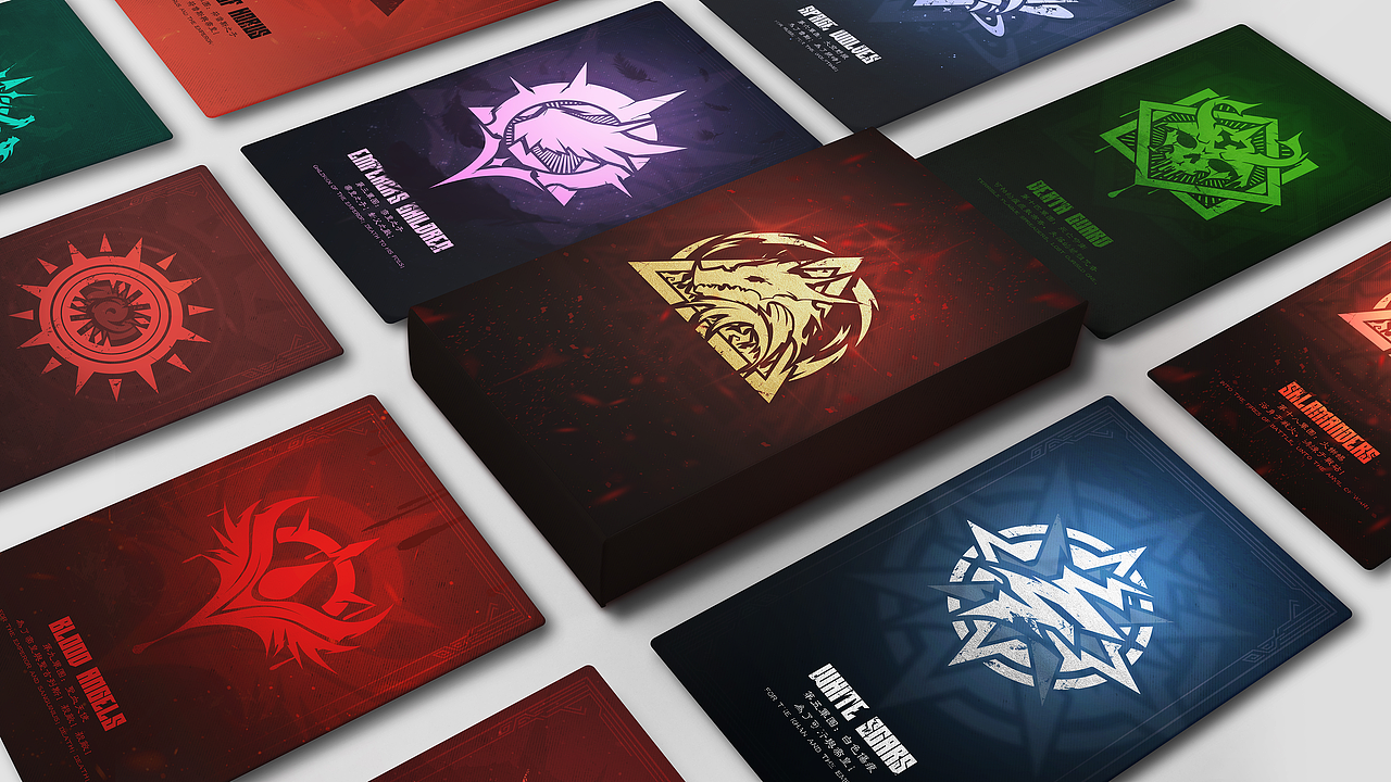 【战锤40k】势力徽章UI设计（图ZMzgzNzYyODk2） - 游戏UI - 站酷设计师燕雪野原创素材 - 站酷ZCOOL