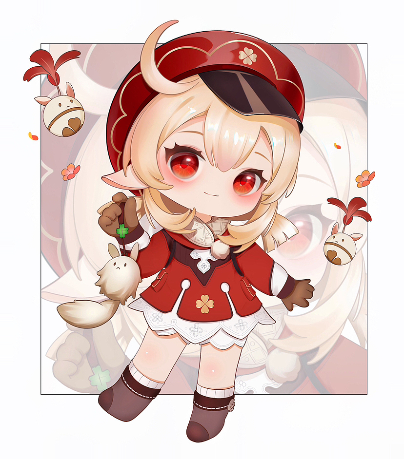 原神QQ人（图ZMzI0NzQyNjky） - 创作习作 - 站酷设计师虾仁不眨眼213原创素材 - 站酷ZCOOL