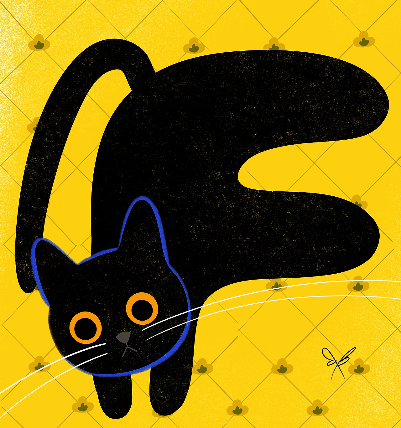 今天的猫咪和狗狗（图ZMzEzMTY5NTAw） - 商业插画 - 站酷设计师徐贝贝同学原创素材 - 站酷ZCOOL