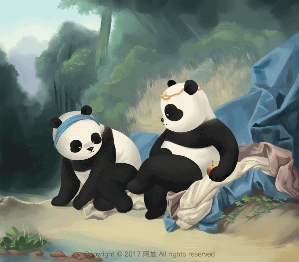 【每日一gif合集12】滚滚世界名画（111-120）（图ZOTA0MzE3NzI=） - 艺术插画 - 站酷设计师阿尨原创素材 - 站酷ZCOOL