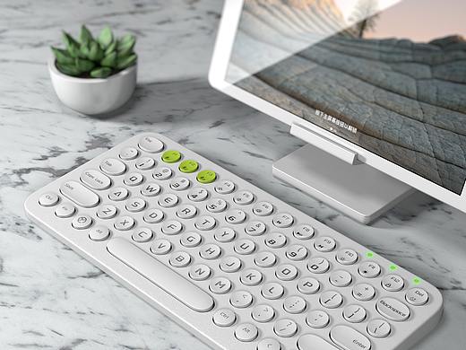 蓝牙键盘建模渲染（个人主页-ZNTE1ODYwMDQ=） - 产品 - 站酷设计师MZADesign原创素材 - 站酷ZCOOL