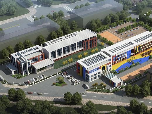 桦甸金都小学幼儿园（个人主页-ZMjk5MjMxNjQ=） - 建筑设计 - 站酷设计师海秋原创素材 - 站酷ZCOOL