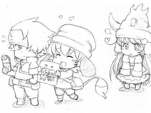 「素材」Q版人物绘画参考 part 01