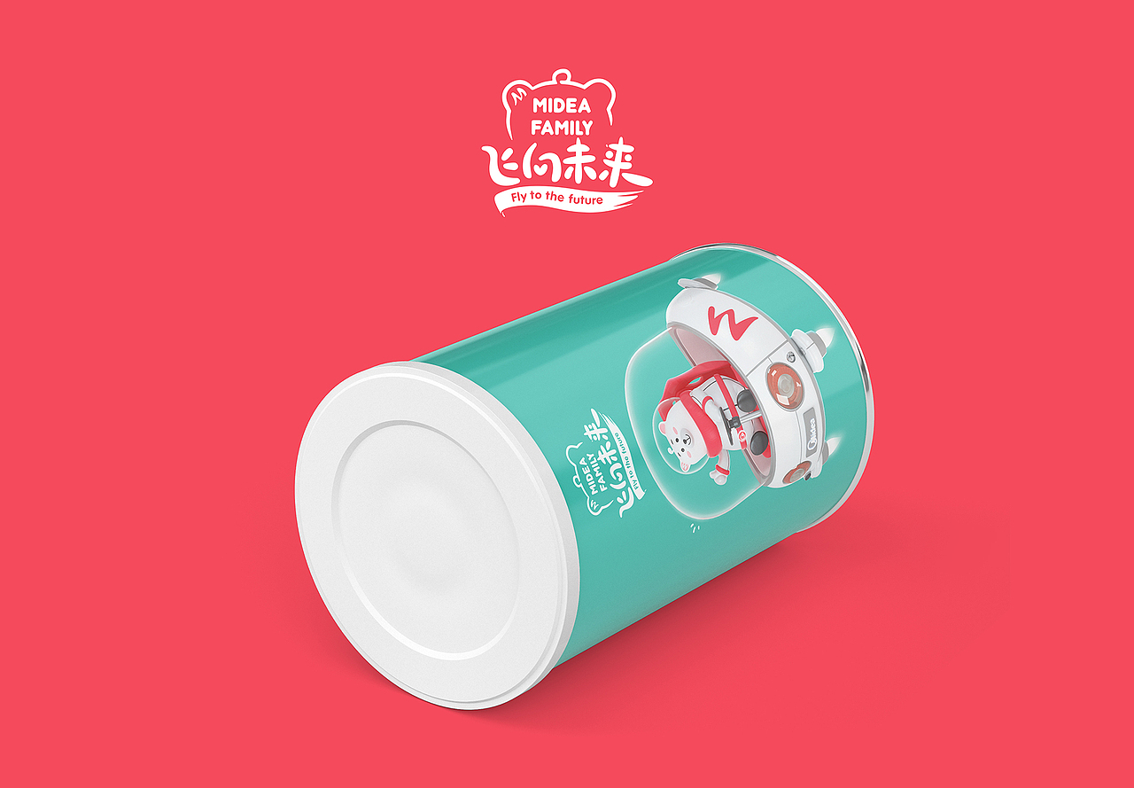 Midea Family形象延展-飞向未来 Fly to the Future（图ZMTU0OTYzNzE2） - 图案 - 站酷设计师耀YAOHUA原创素材 - 站酷ZCOOL