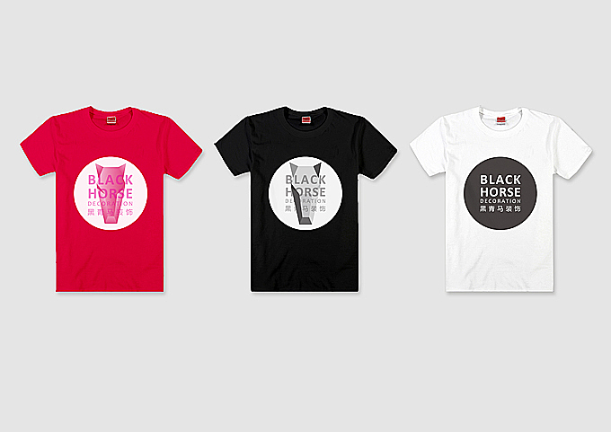 黑青马装饰形象设计