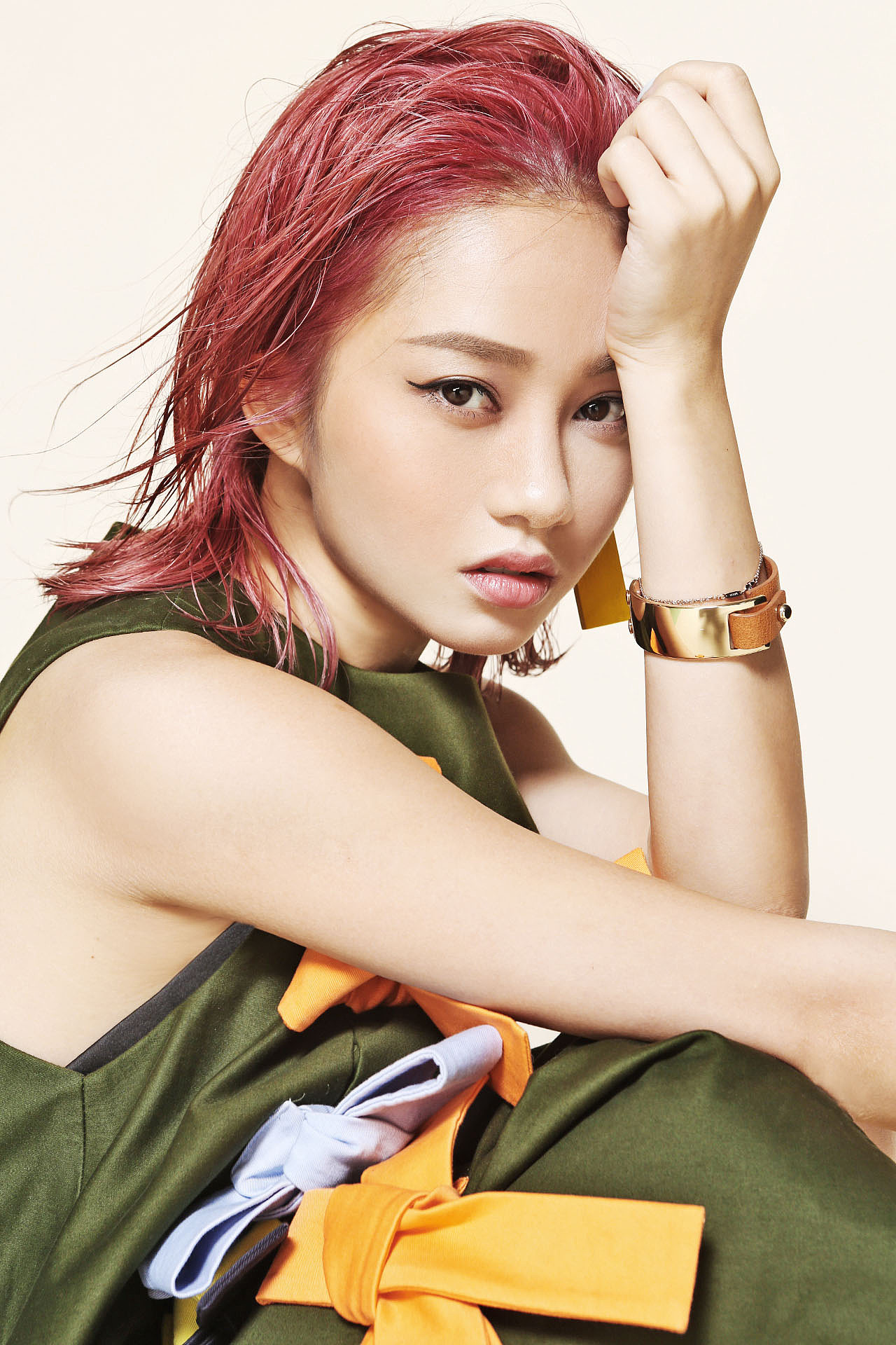 杂志封面 付梦妮