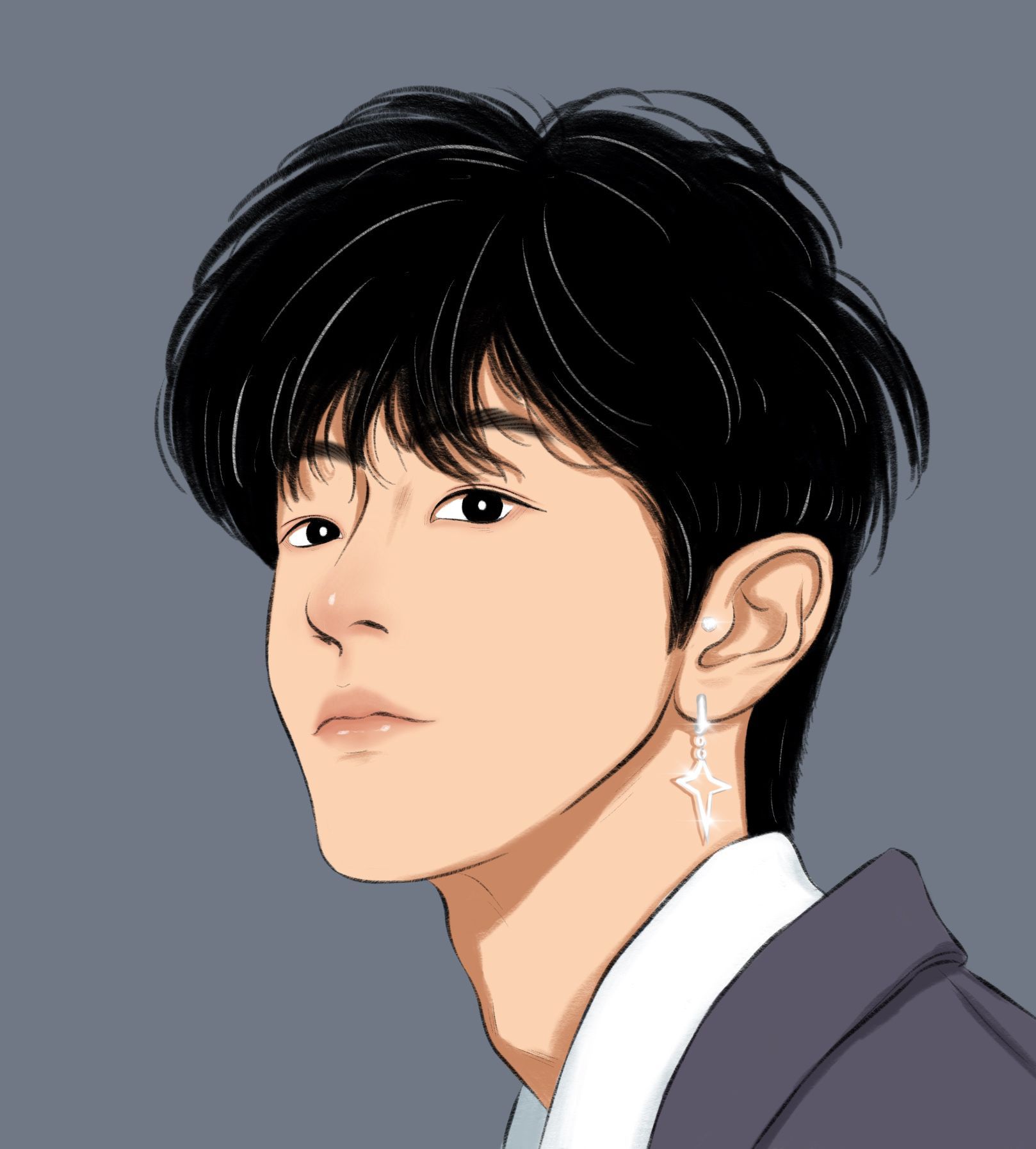 小哥哥头像好看吗|插画|商业插画|cher潇雪 - 原创作品 - 站酷 (zcool