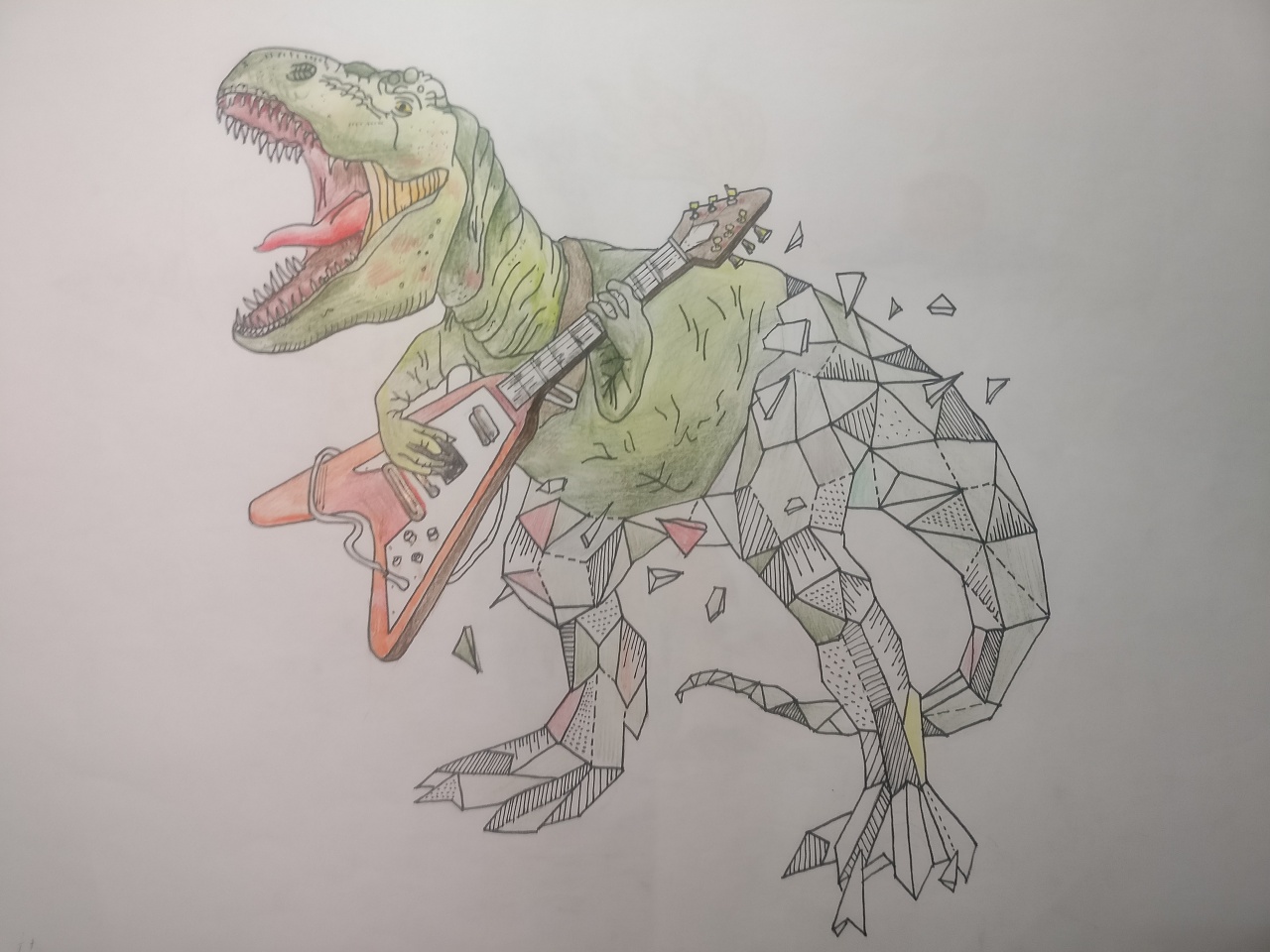 思维训练课程解构手绘练习|插画|新锐潮流插画|ribito - 原创作品