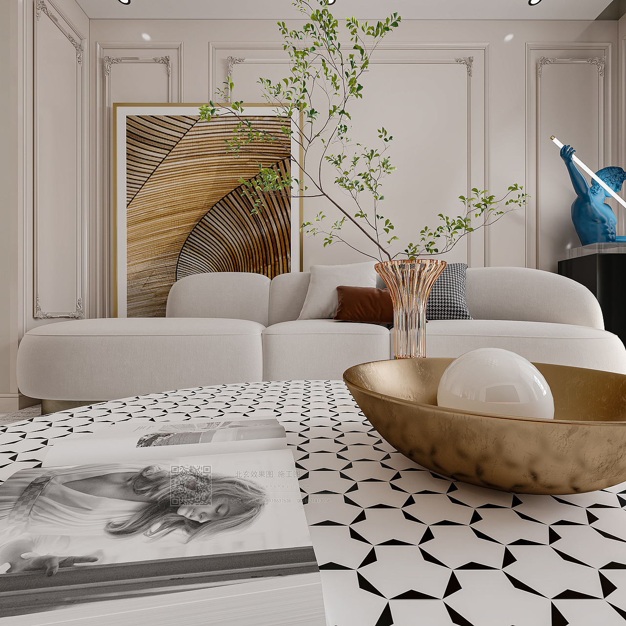 北玄设计/现代法式浪漫情怀