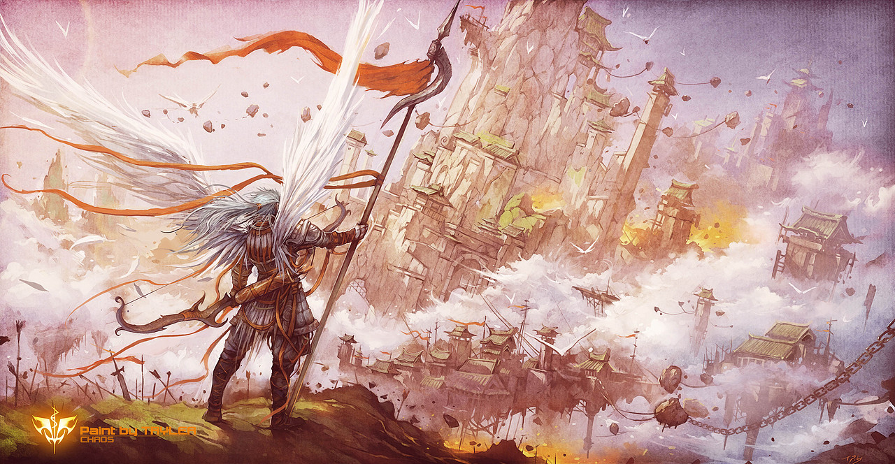 一些旧作-九州（图ZOTgyMzIzNDg=） - 概念设定 - 站酷设计师TRYLEA原创素材 - 站酷ZCOOL