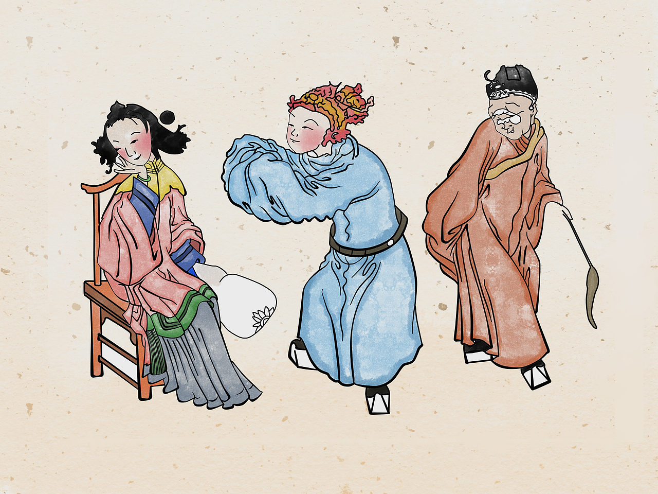 醉打金枝（图ZNDQxMDEzODg=） - 创作习作 - 站酷设计师game圭小贤原创素材 - 站酷ZCOOL