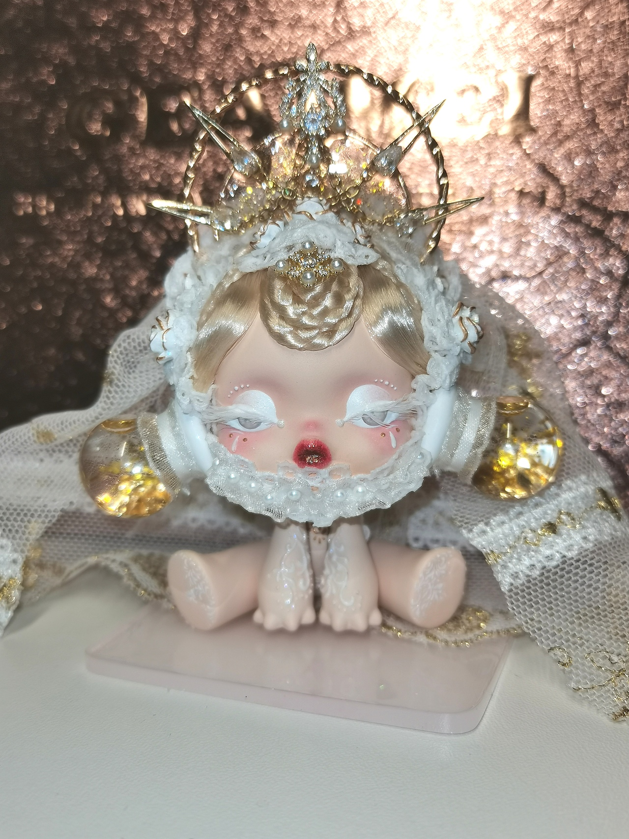 原创skullpanda改娃圣母3原创设计第一只