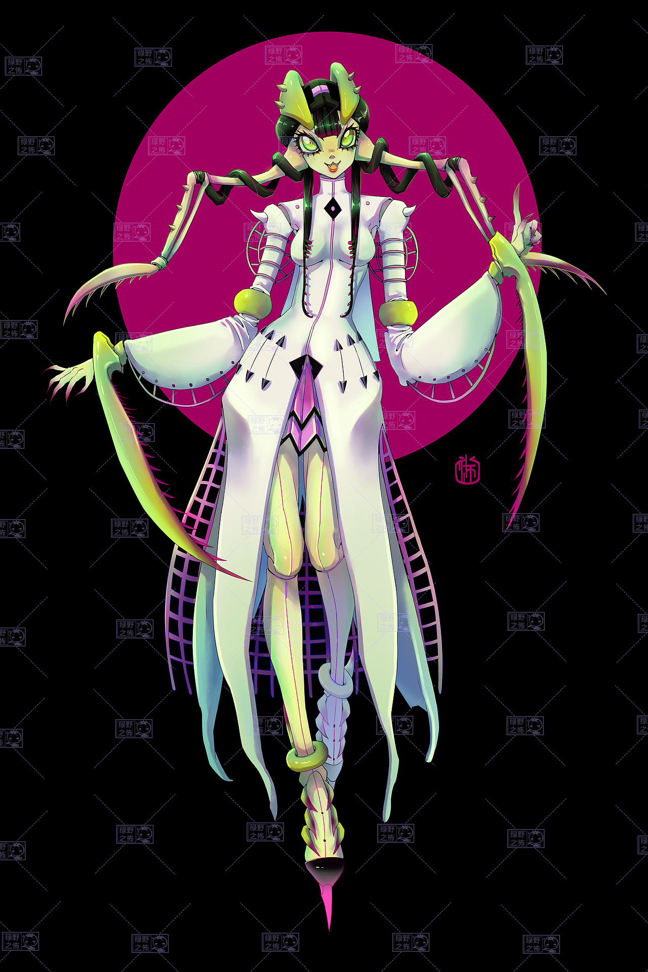 近期画的几张立绘，希望米画师能过审吧།༒།