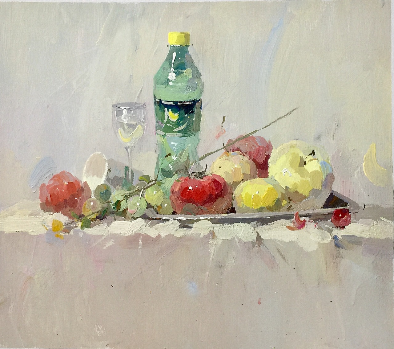 贵州首届美术教师研修班朱友色彩作品