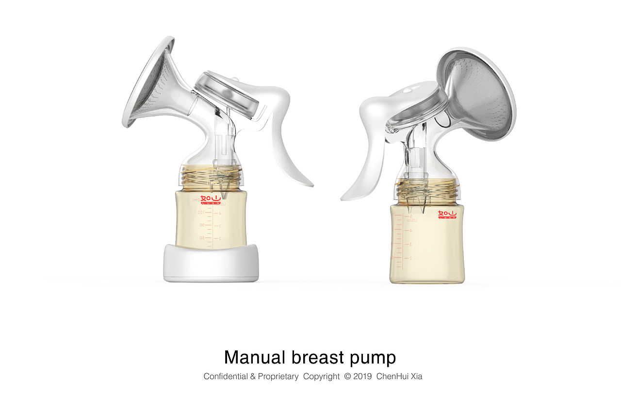 大吸力手动吸奶器 Manual breast pump