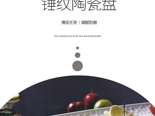 餐盘海报