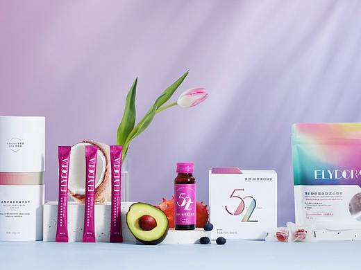 电商摄影｜胶原蛋白肽产品组合