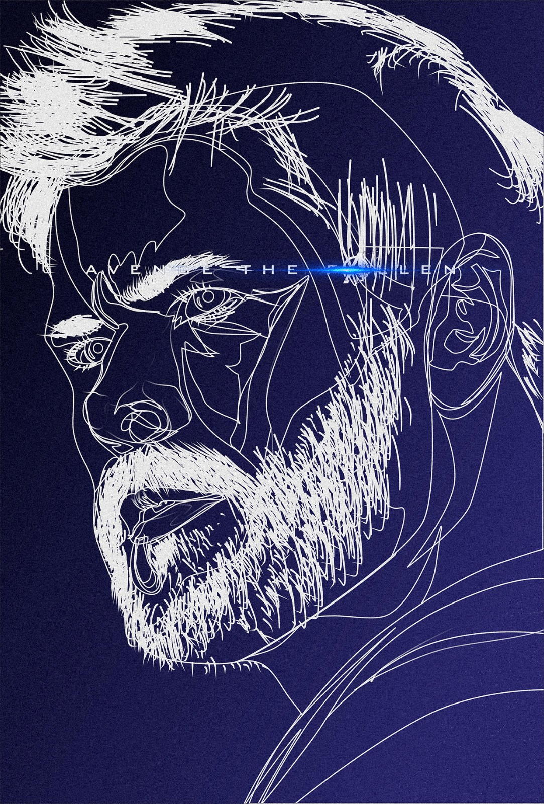 CDR鼠绘矢量插画:雷神索尔