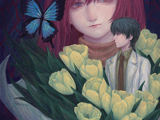 原创系列插画《爱与失》